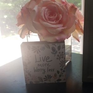 Decorative wooden sign